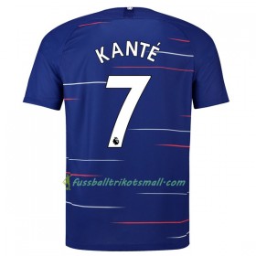 Günstige Fußballtrikots Chelsea Kante 7 2018-2019 Kurzarm Heimtrikotsatz kaufen
